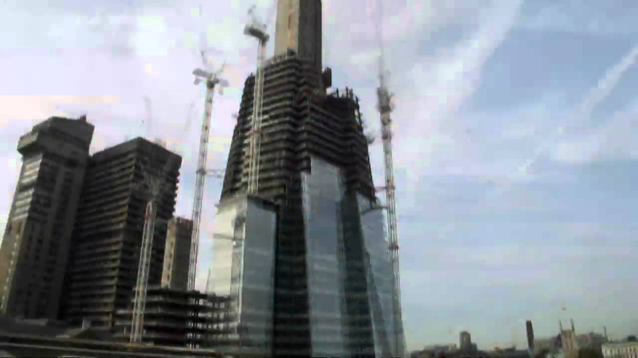 Amazing timelapse video of the Shard's creation