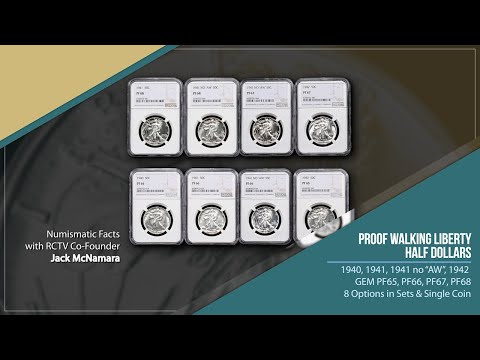 Numismatic Facts: Proof Walking Liberty Half Dollars