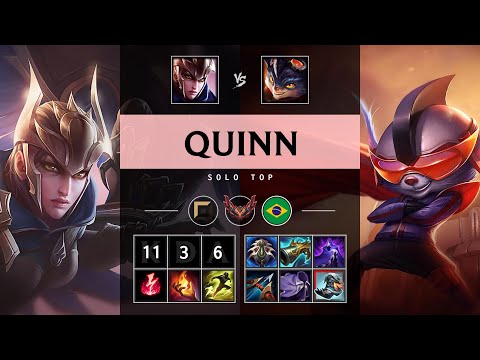 Quinn Top vs Rumble - BR Grandmaster Patch 25.12