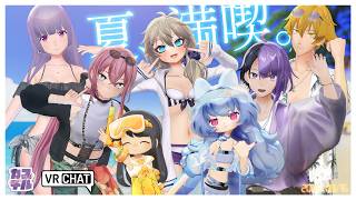 【全員3D水着回】海に行くセブン in VRChat【カスチル】