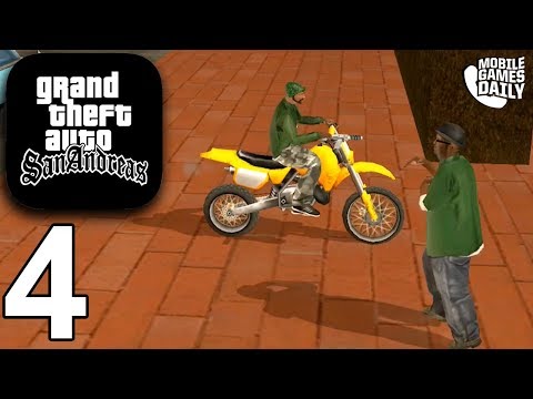 GRAND THEFT AUTO San Andreas Mobile - Gameplay Story Walkthrough Part 4 (iOS Android)