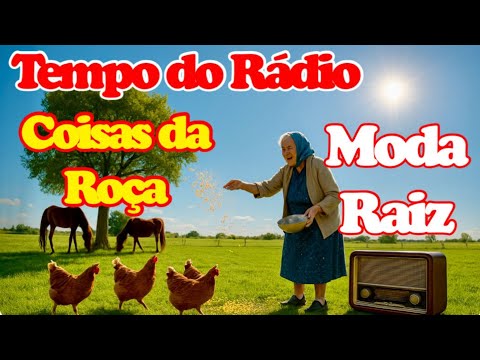 📟🎶🎵TEMPO DO RÁDIO DE PILHA E COISAS DA ROÇA - VIOLA CAIPIRA VIVE - A Cultura está no Coração Caboclo