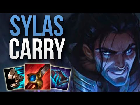 INSANE KOREAN CHALLENGER SYLAS JUNGLE CARRY | CHALLENGER SYLAS JUNGLE GAMEPLAY | Patch 10.4 S10