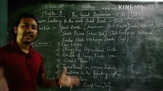 History |Class-XI |Chapter-9 |The Great Depression - USA[1929][Part-1] 👉 Mr. AD