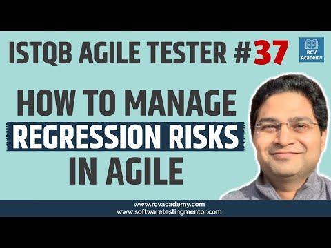 ISTQB Agile Tester 37 How to Manage Regression Risks in Agile