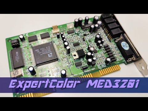 ExpertColor MED3201 (AMD InterWave) playing DOOM, DOOM II and DESCENT music (General Midi)