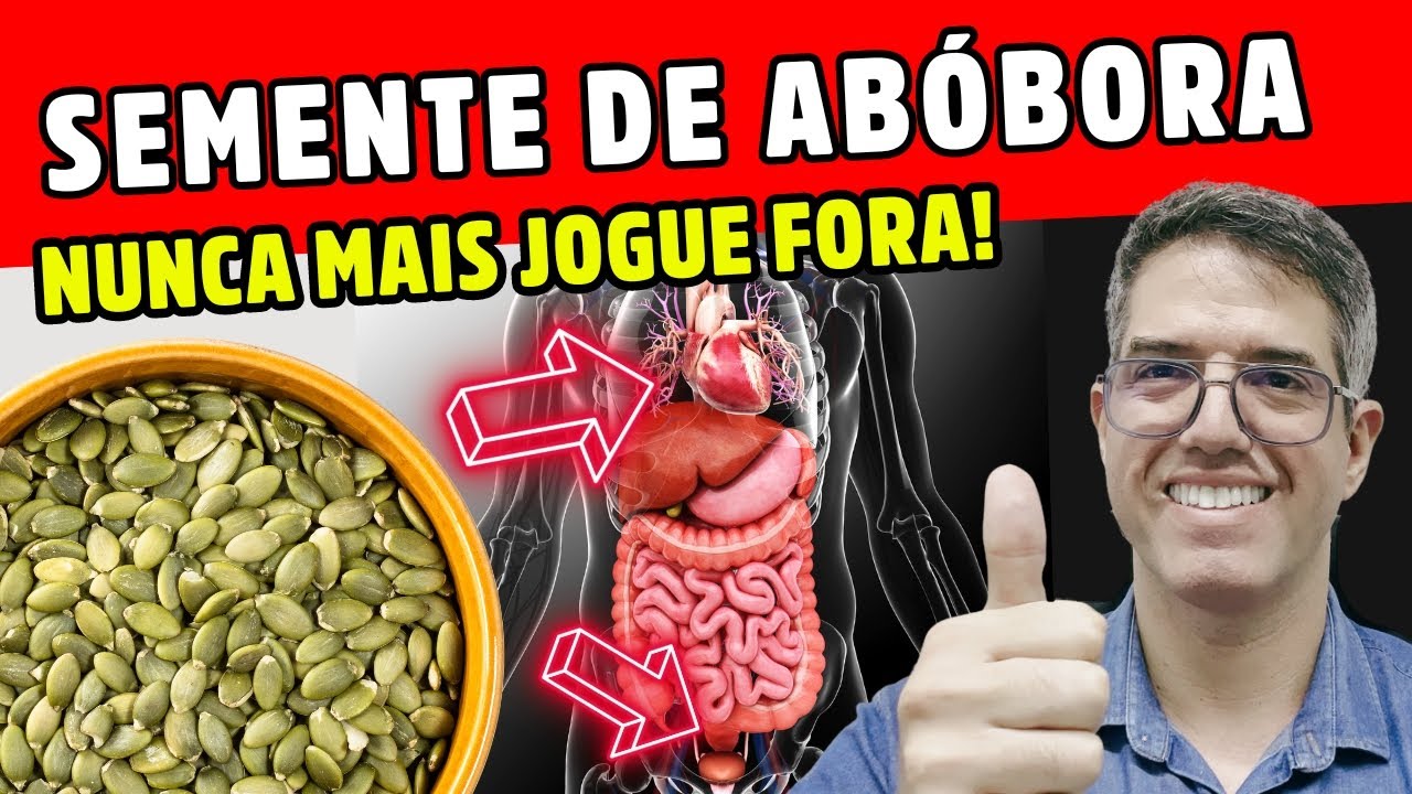 O Que Acontece se Você Comer SEMENTE de ABÓBORA Todos os Dias! Dr Alain Dutra
