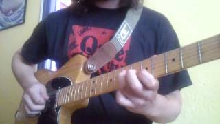 Pep Santacruz-Hand Me Down-Cry Of Love (Audley Freed) solo cover