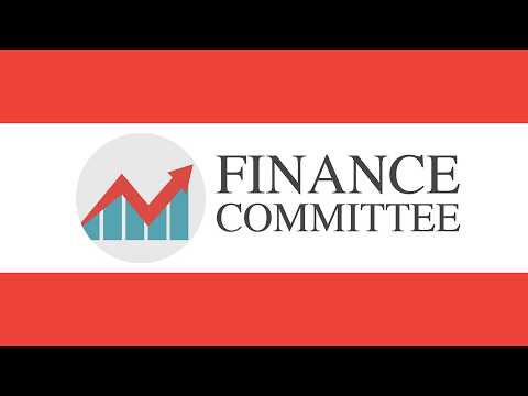 From the Finance Committee