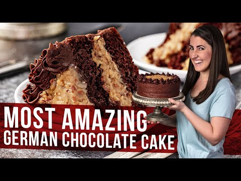 The Most Amazing German Chocolate Cake