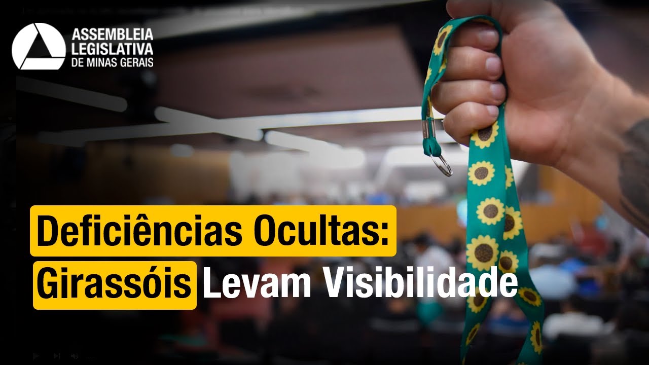 Lei aprovada na ALMG reconhece cordão de girassóis para identificar pessoas com deficiências ocultas