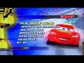Cars 2006 Dvd Menu