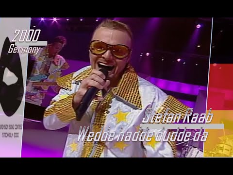 eurovision 2000 Germany 🇩🇪 Stefan Raab - Wedde hadde dudde da ᴴᴰ