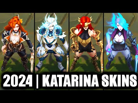 ALL KATARINA SKINS SPOTLIGHT 2024 | League of Legends