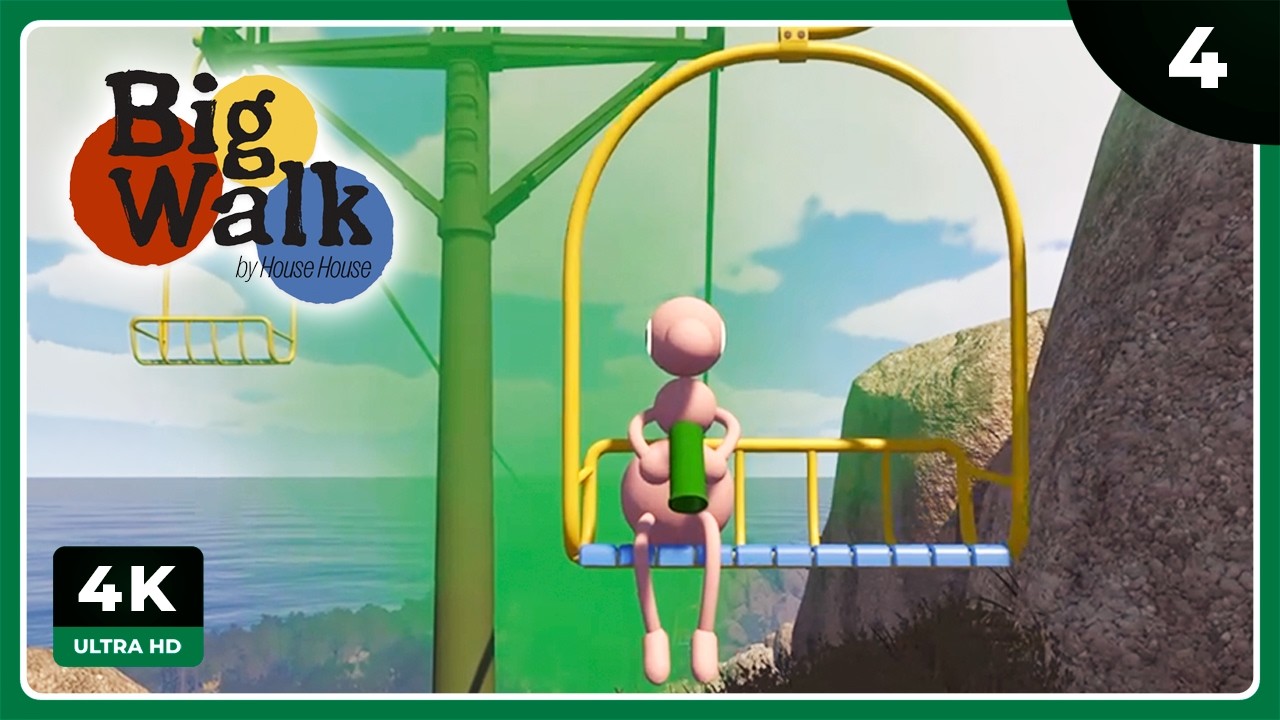 BW #4 | ACTIVAMOS EL TELESILLA!! | BIG WALK Gameplay Español