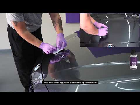 Instruction video Nanolex Si3D Ceramic Coating (How to apply Ceramic Coating)