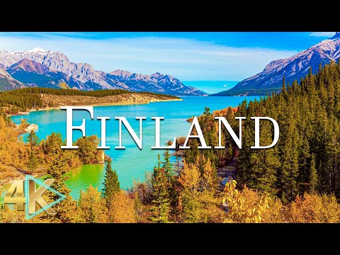 FINLAND 4K - Scenic Relaxation Film with Calming Music - 4K Video Ultra HD