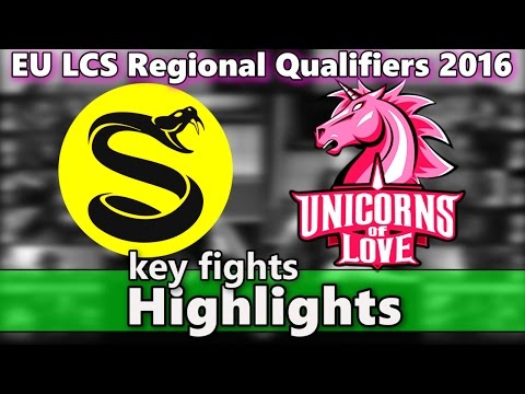 Splyce vs Unicorns of Love Highlights EU LCS Regional Qualifiers FINAL