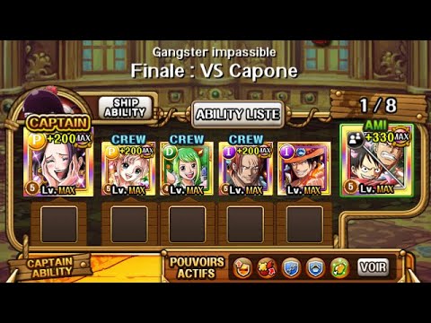 [OPTC] Luffy/Zoro & Boa V2 6+ vs Colo Capone - F2P Subs [GCR]