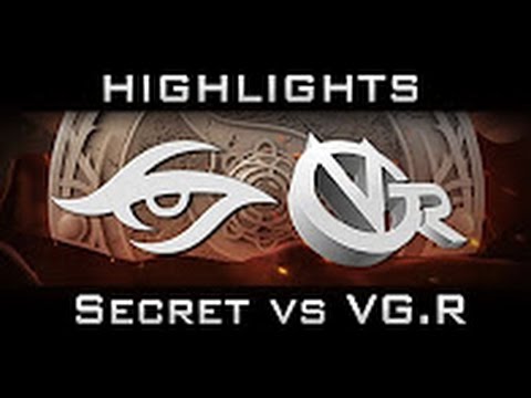 Secret vs VG R The International 2016 TI6 Highlights Dota 2