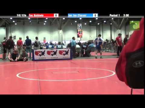 Men 74 KG / 163 lbs - Fox Baldwin vs. Jon Jay Chavez