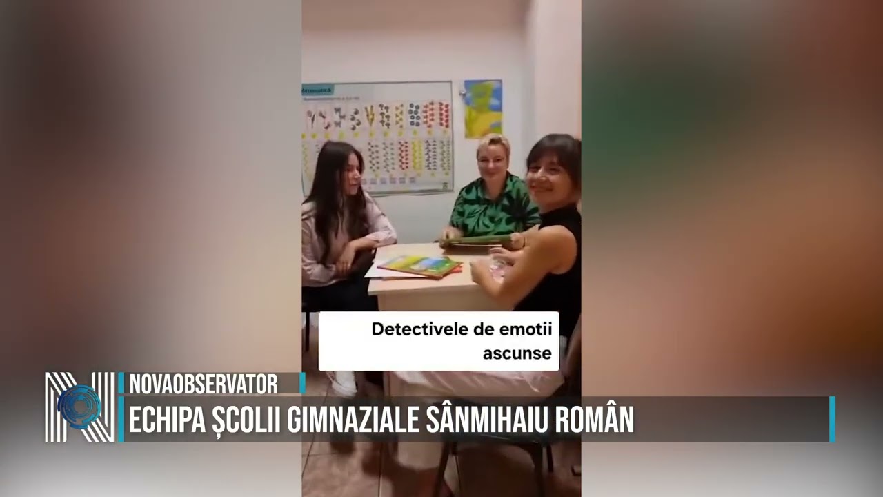 Echipa Școlii Gimnaziale Sânmihaiu Român
