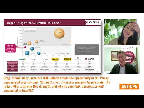 Leadership Talks | Caspin Resources (ASX: CPN): Growing Australian Tin & Multi-Deposit Upside