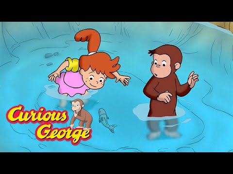 Swimming with George ???? Curious George ???? Kids Cartoon