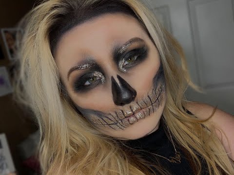 Glitzy Skull - Easy Glitter Skull Tutorial