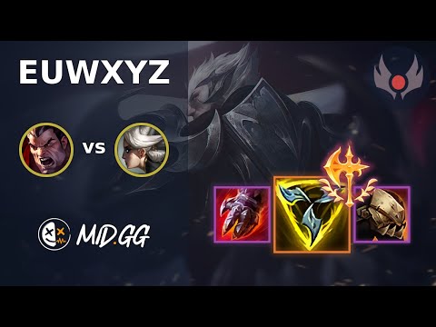 MID.GG: [ EUWXYZ ] Darius TOP vs Camille | EUW GRANDMASTER | LOL Season 2024