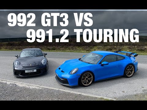 PORSCHE 992 GT3 Vs 991.2 GT3 Touring - Which Wins OLD or NEW? With @RogerBaileyOnCars | TheCarGuys.tv