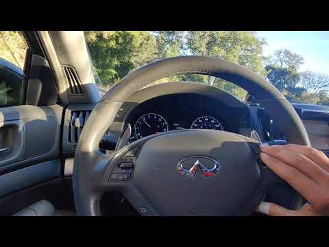 infiniti G25 not tuned vs tuned revs