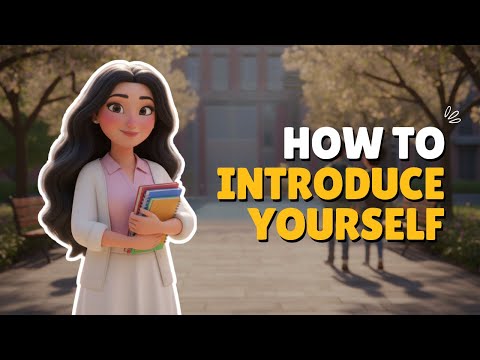 如何自我介紹 | 英語聽力與口說練習！ ([A2] How to Introduce Yourself | English Listening & Speaking Practice)