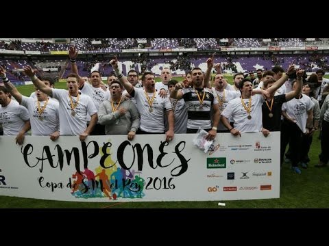 SilverStorm El Salvador, campeón de la Copa del Rey de Rugby contra el VRAC Quesos Entrepinares 2016