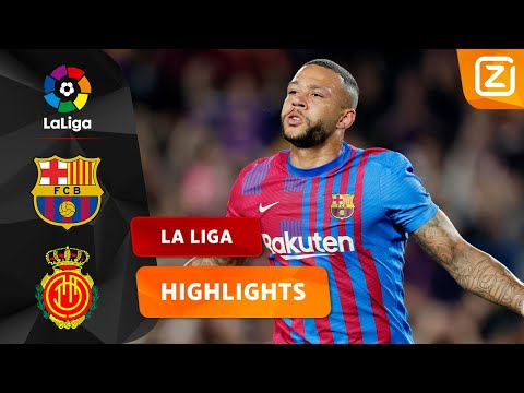 DEPAY DOET DIT HEEL GOED! 🦁⚽️ | Barcelona vs Mallorca | La Liga 2021/22 | Samenvatting
