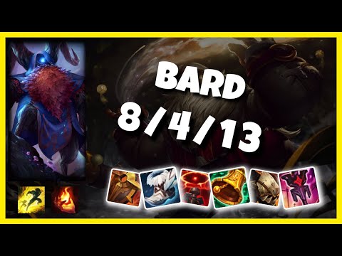 Bard Support 11.4 Challenger Gameplay Replay - S11 (8/4/13) - OCE