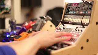 &quot;Murderous&quot; Nitzer Ebb cover digital version, Korg Volca FM + Korg Volca Sample demo