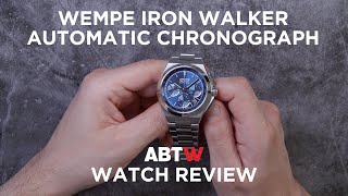 Wempe Iron Walker Automatic Chronograph Watch Review | aBlogtoWatch