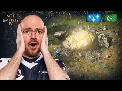 Did he run out of gold?