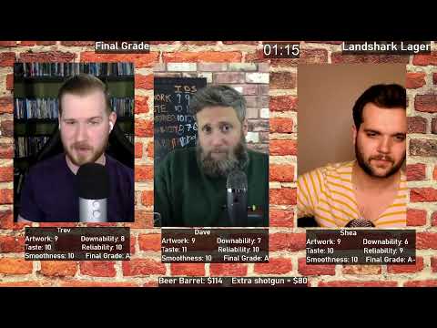 Beer Me LIVE - Remote Episode 40 - Landshark Lager Review