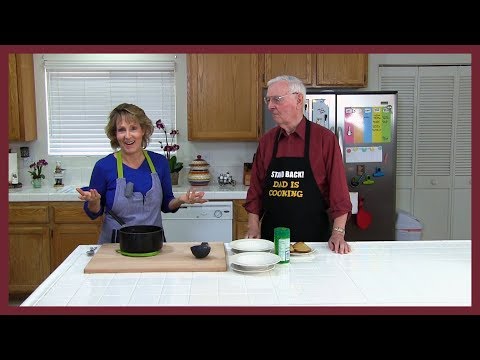 White Bean Soup with Tomatoes and Basil! An Easy, Healthy Recipe!