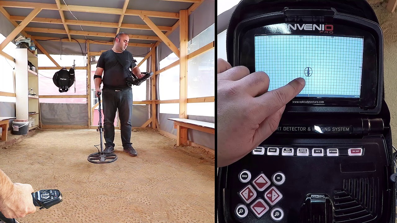 Invenio Smart Detector and Imaging System - Scanning With IPTU Sensor