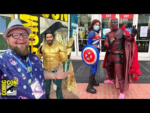 San Diego Comic-Con 2022 | My First Time Experience | The Best Cosplayers & RSVTLS Booth | SDCC 2022