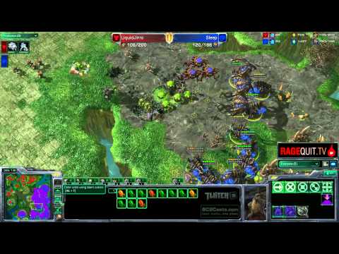 Liquid.Jinro(T) v x6.Sleep(Z) - Shattered Temple - 1.28.2012