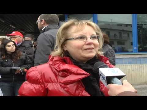 ONDA TG 16.03.2015 - PUNTO NASCITA SULMONA   MANIFESTAZIONE DI PROTESTA CONTRO LA CHIUSURA