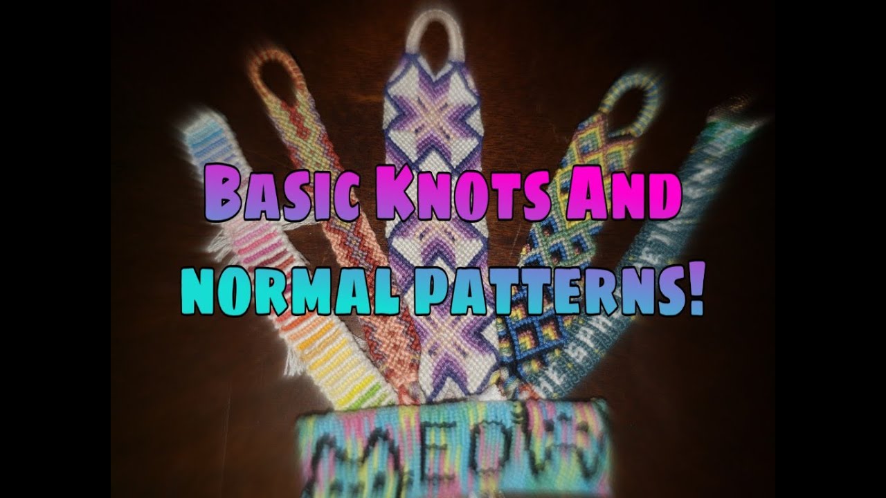 Basic Knots & Reading Normal Patterns!