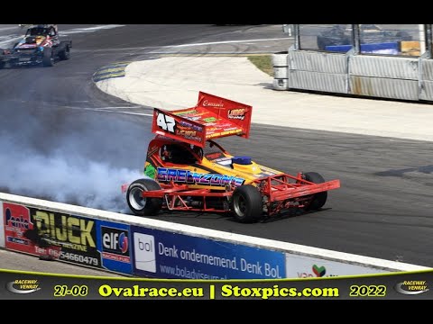 Der Winner Stockcar F1 , Nr. 47 Stockcar F1, World Cup 2022,  Siegerehrung,  Autospeedway,  Stockcar