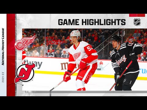 Red Wings @ Devils 4/29 | NHL Highlights 2022