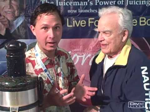 Interview with Jay Kordich and the all-new Juice Daddy Juicer and Glass Blender