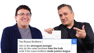 The Russo Brothers Answer the Webs Most Searched Q
